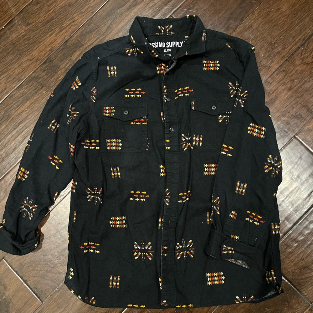 Mens long sleeve button down - Picture 2 of 3